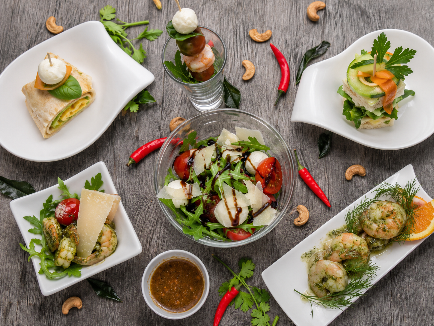 Großes Buffet