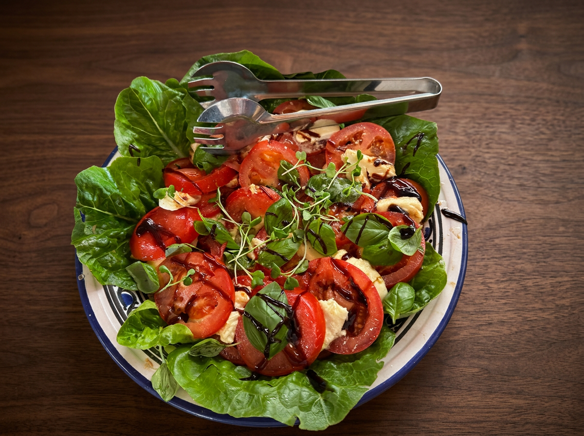 Frische Salate für die Verlobungsfeier