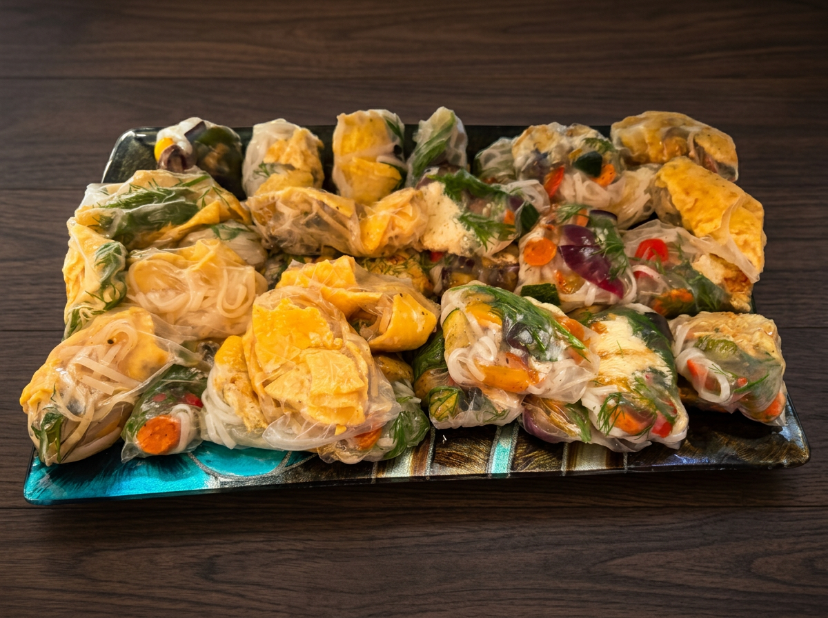 Sommerliches Outdoor-Catering unter freiem Himmel